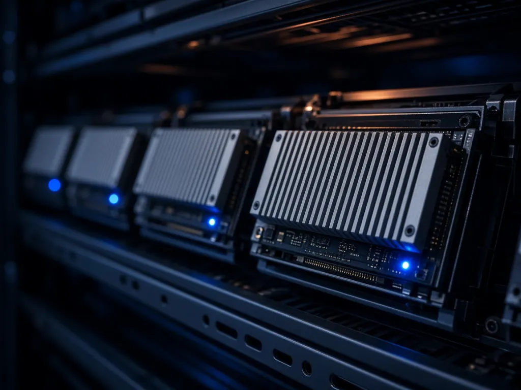 Hosting sunucularındaki NVMe SSD diskler