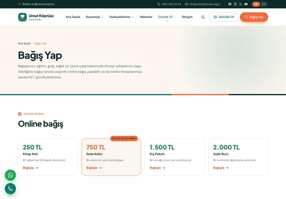 Association & Foundation Website